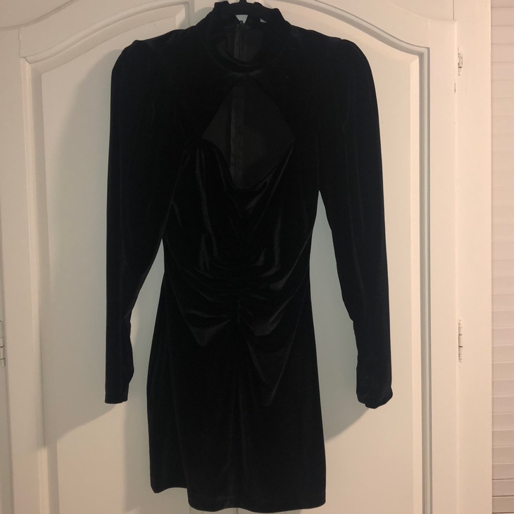 Zara never worn velvet dress